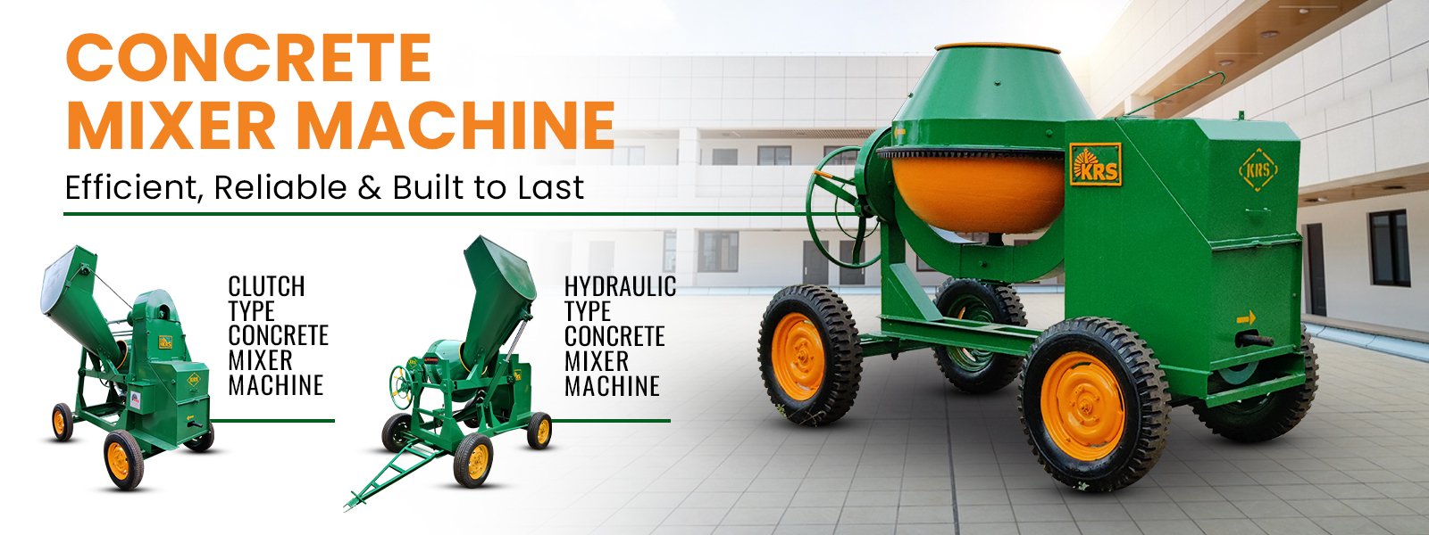 Concrete Mixer Machine Manufacturer in Tamilnadu